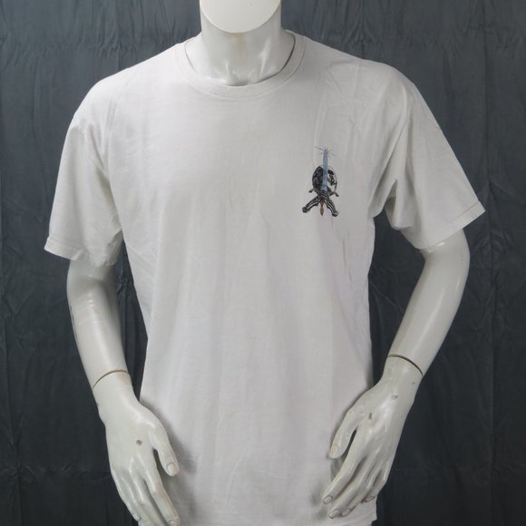 Powell Peralta Shirt - Skull and Sword Graphic - Men's Large - Picture 3 of 10